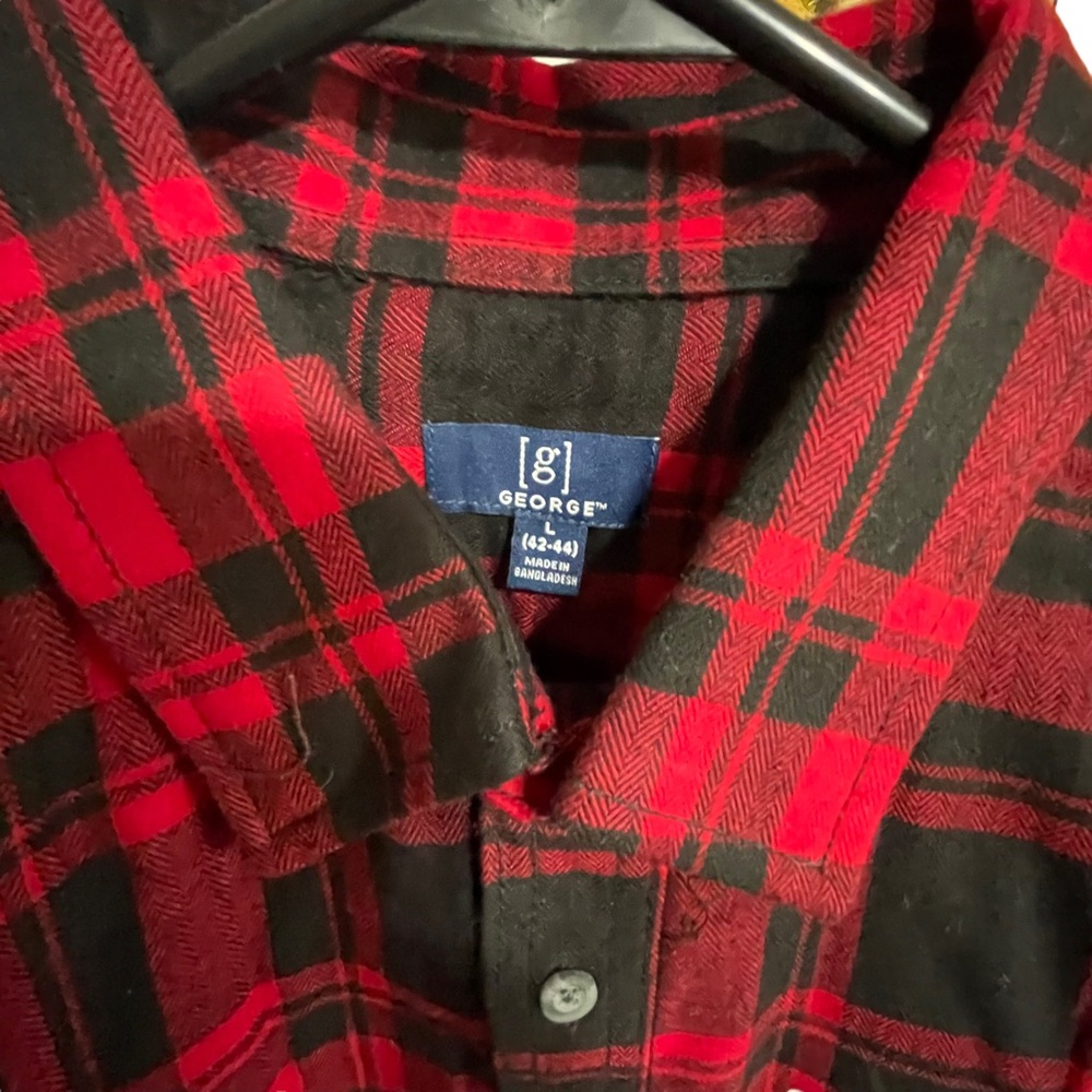 - George Classic Fit LS shirt Size L (42-44)
GE LS Flannel - Picture 8 of 8